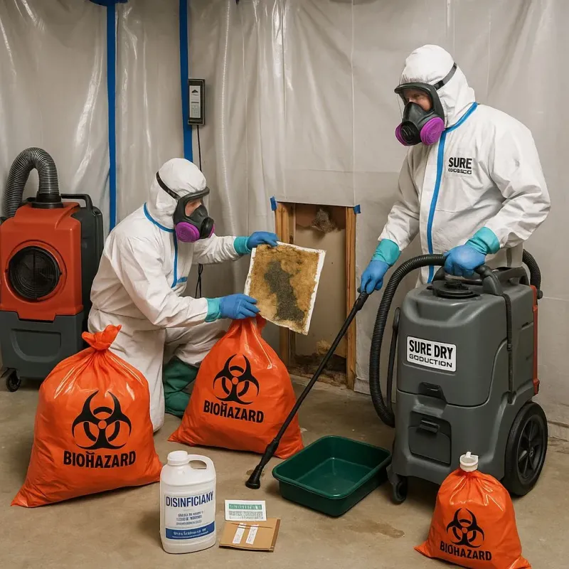 Contaminated Water Handling Protocols process in Northumberland, NH