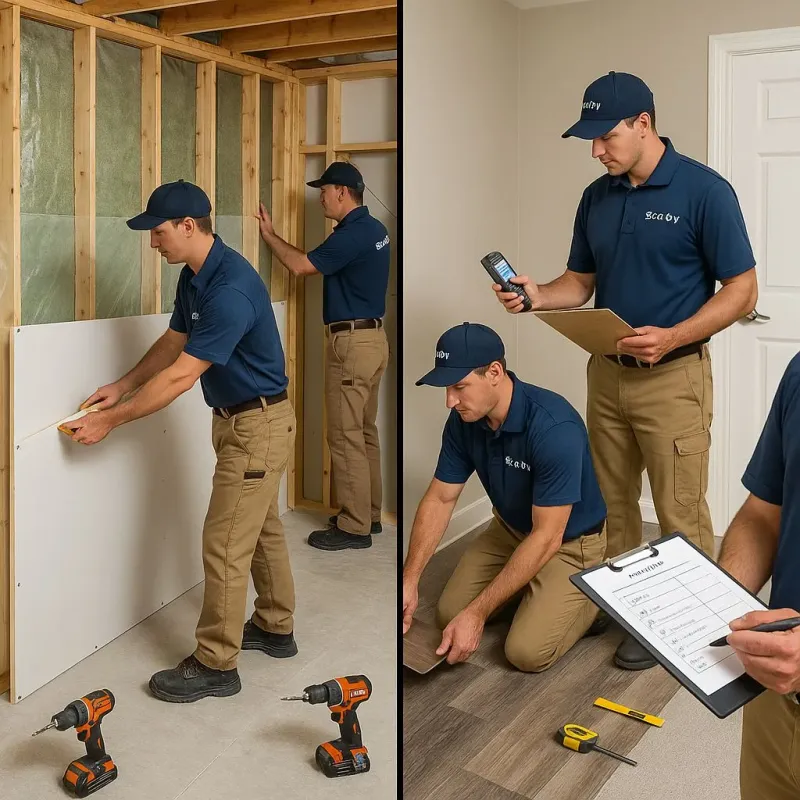 Repairs and Reconstruction process in Northumberland, NH
