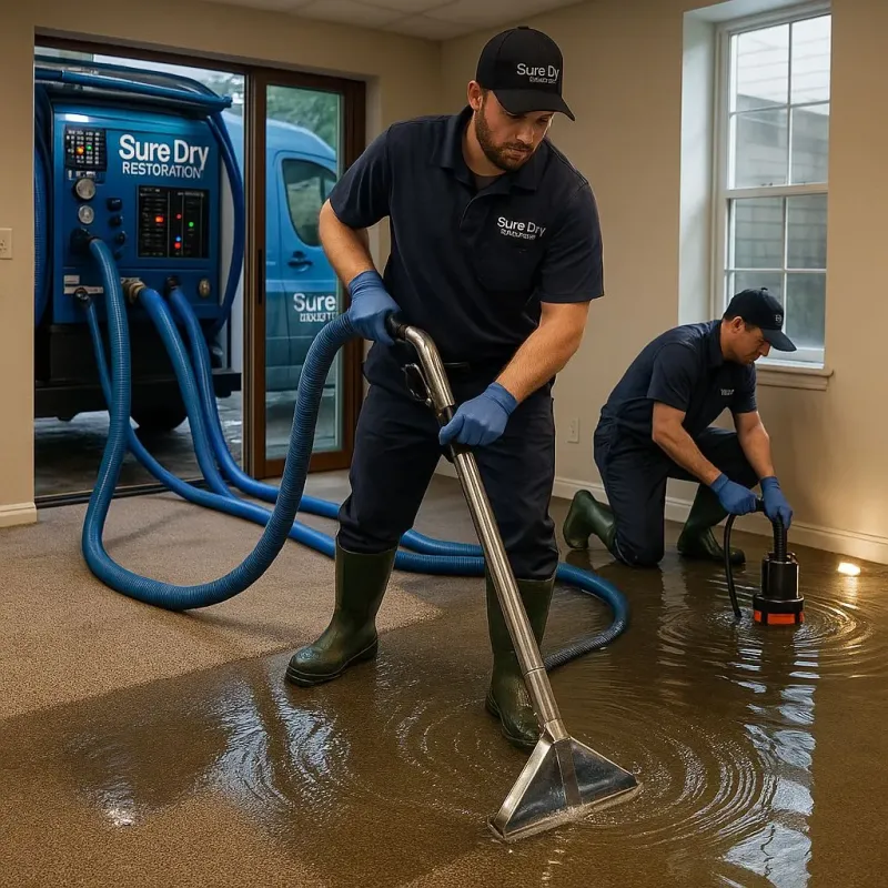 Water Extraction and Removal process in Northumberland, NH